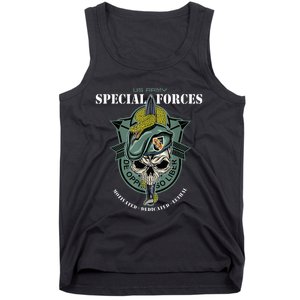 5th Special Forces Group Vietnam Veteran Tank Top