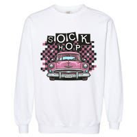 50s Sock Hop Dance Part Retro 1950s Party Doo Wop Rockabilly Garment-Dyed Sweatshirt