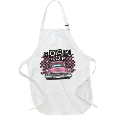 50s Sock Hop Dance Part Retro 1950s Party Doo Wop Rockabilly Apron