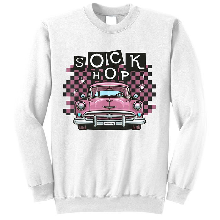 50s Sock Hop Dance Part Retro 1950s Party Doo Wop Rockabilly Sweatshirt