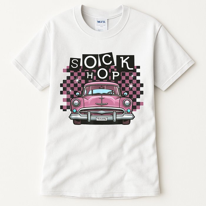 50s Sock Hop Dance Part Retro 1950s Party Doo Wop Rockabilly Tall T-Shirt