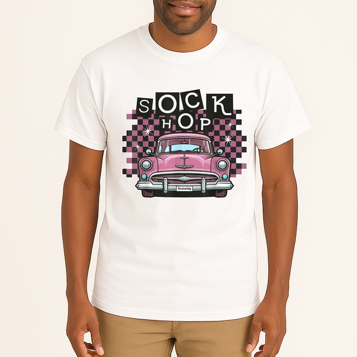 50s Sock Hop Dance Part Retro 1950s Party Doo Wop Rockabilly Tall T-Shirt