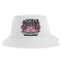 50s Sock Hop Dance Part Retro 1950s Party Doo Wop Rockabilly Sustainable Bucket Hat