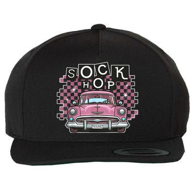 50s Sock Hop Dance Part Retro 1950s Party Doo Wop Rockabilly Wool Snapback Cap