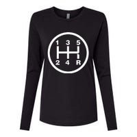 5 Speed Manual Transmission Stick Driving Car Guy Womens Cotton Relaxed Long Sleeve T-Shirt