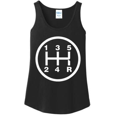 5 Speed Manual Transmission Stick Driving Car Guy Ladies Essential Tank