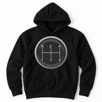 5 Speed Manual Transmission Dogleg Gear Shift Pattern Car Hoodie