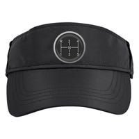 5 Speed Manual Transmission Dogleg Gear Shift Pattern Car Adult Drive Performance Visor