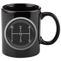5 Speed Manual Transmission Dogleg Gear Shift Pattern Car 11oz C Handle Ceramic Mug