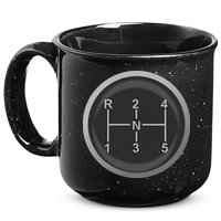5 Speed Manual Transmission Dogleg Gear Shift Pattern Car 15oz Campfire Ceramic Mug