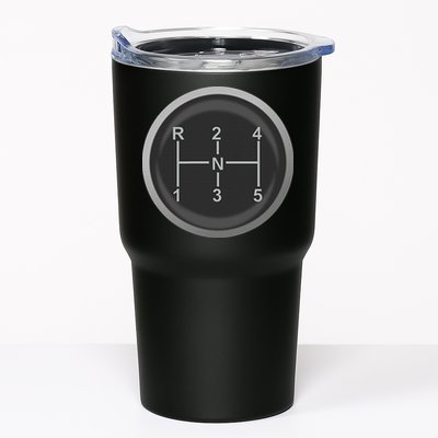 5 Speed Manual Transmission Dogleg Gear Shift Pattern Car Tumbler