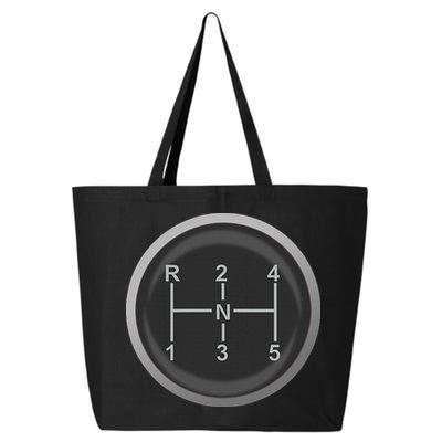 5 Speed Manual Transmission Dogleg Gear Shift Pattern Car 25L Jumbo Tote