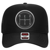 5 Speed Manual Transmission Dogleg Gear Shift Pattern Car Hat
