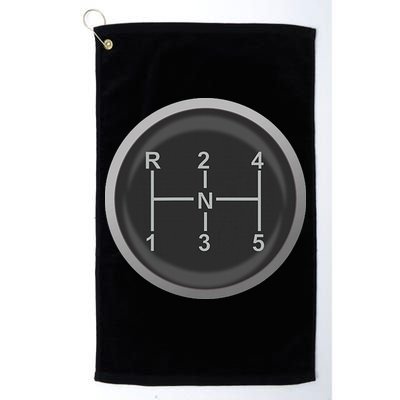 5 Speed Manual Transmission Dogleg Gear Shift Pattern Car Golf Towel