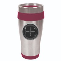 5 Speed Manual Transmission Dogleg Gear Shift Pattern Car 16oz Travel Tumbler