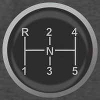 5 Speed Manual Transmission Dogleg Gear Shift Pattern Car Vector Backpack