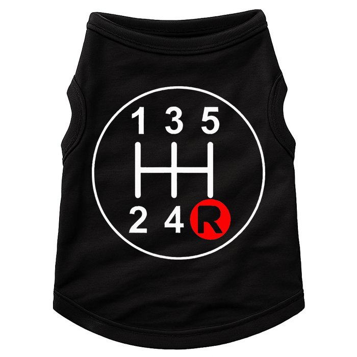 5 Speed Manual Transmission Stick Shift Car Enthusiast Doggie Tank