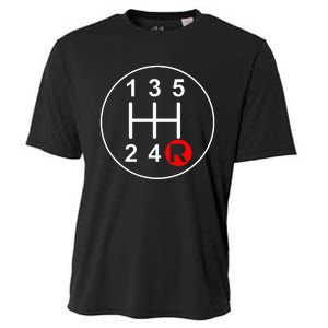 5 Speed Manual Transmission Stick Shift Car Enthusiast Cooling Performance Crew T-Shirt