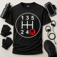 5 Speed Manual Transmission Stick Shift Car Enthusiast Performance Shirt