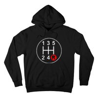 5 Speed Manual Transmission Stick Shift Car Enthusiast Hoodie