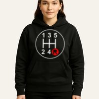 5 Speed Manual Transmission Stick Shift Car Enthusiast Hoodie