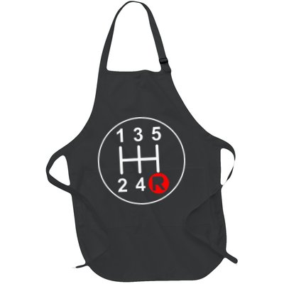 5 Speed Manual Transmission Stick Shift Car Enthusiast Apron