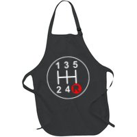 5 Speed Manual Transmission Stick Shift Car Enthusiast Apron