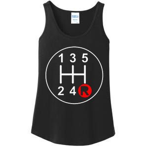 5 Speed Manual Transmission Stick Shift Car Enthusiast Ladies Essential Tank