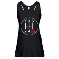 5 Speed Manual Transmission Stick Shift Car Enthusiast Ladies Essential Flowy Tank