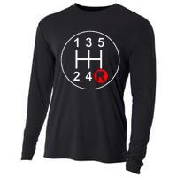 5 Speed Manual Transmission Stick Shift Car Enthusiast Cooling Performance Long Sleeve Crew