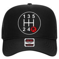 5 Speed Manual Transmission Stick Shift Car Enthusiast Hat