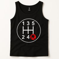 5 Speed Manual Transmission Stick Shift Car Enthusiast Tank Top