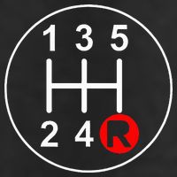 5 Speed Manual Transmission Stick Shift Car Enthusiast Golf Towel