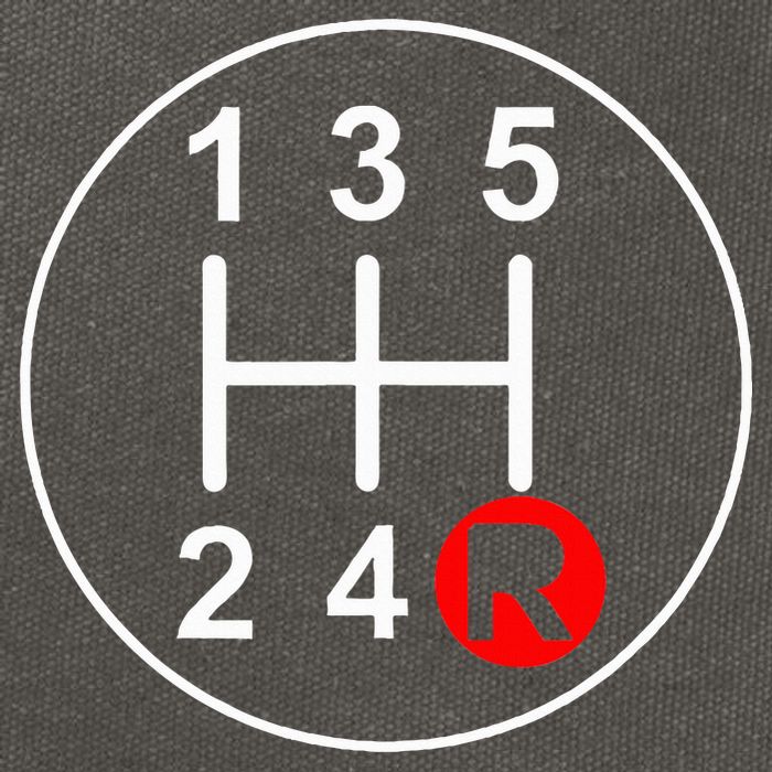 5 Speed Manual Transmission Stick Shift Car Enthusiast Cotton Canvas Backpack