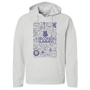 5 Seconds Of Summer Performance Fleece Hoodie