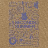 5 Seconds Of Summer Cotton Canvas Backpack