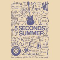 5 Seconds Of Summer Drawstring Bag