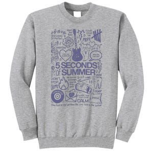 5 Seconds Of Summer Tall Sweatshirt