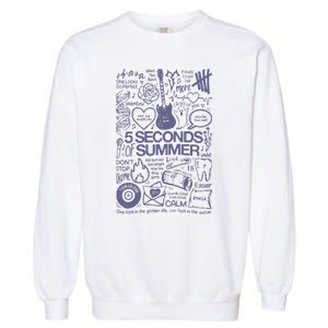 5 Seconds Of Summer Garment-Dyed Sweatshirt