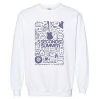 5 Seconds Of Summer Garment-Dyed Sweatshirt