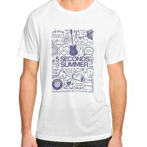 5 Seconds Of Summer Adult ChromaSoft Performance T-Shirt