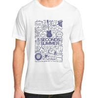 5 Seconds Of Summer Adult ChromaSoft Performance T-Shirt