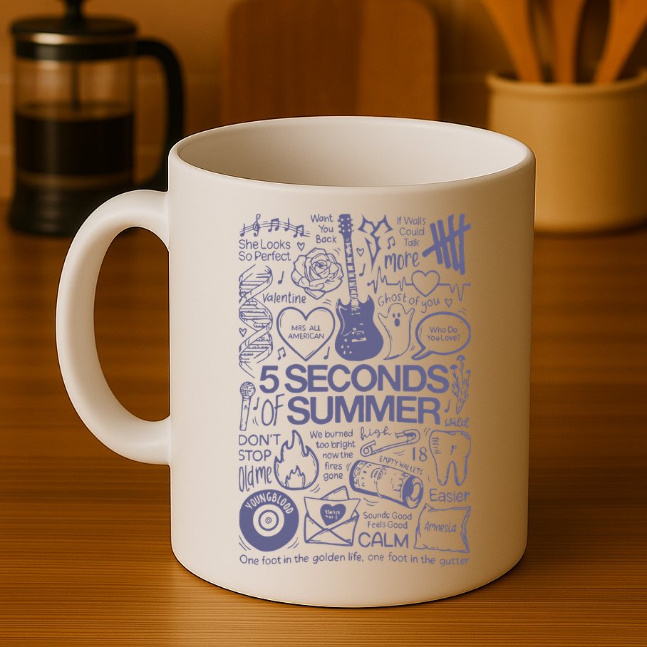 5 Seconds Of Summer Mug