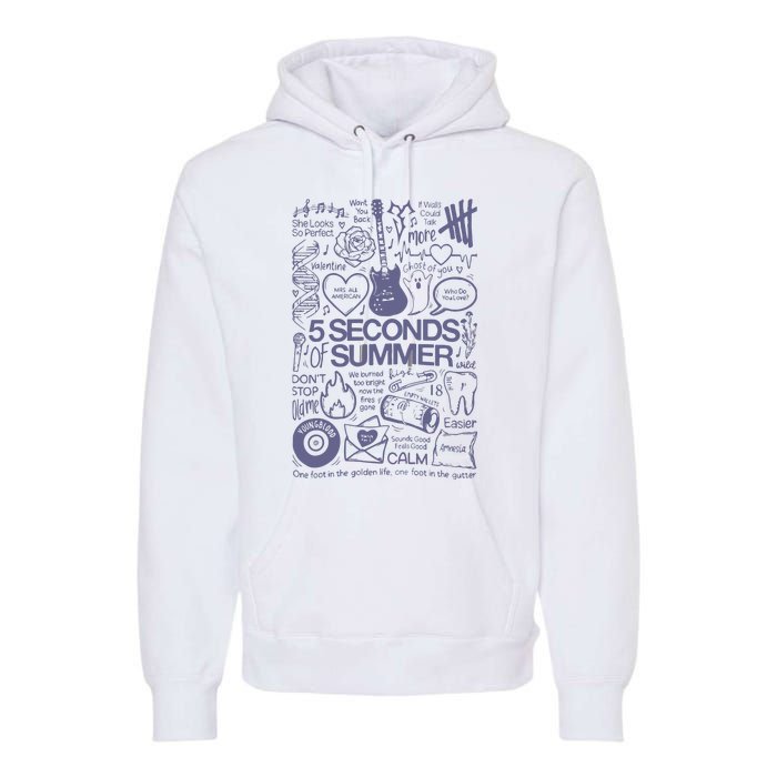 5 Seconds Of Summer Premium Hoodie