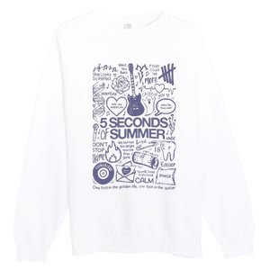 5 Seconds Of Summer Premium Crewneck Sweatshirt