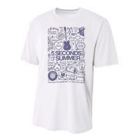 5 Seconds Of Summer Performance Sprint T-Shirt