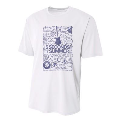 5 Seconds Of Summer Youth Performance Sprint T-Shirt