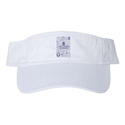 5 Seconds Of Summer Visor