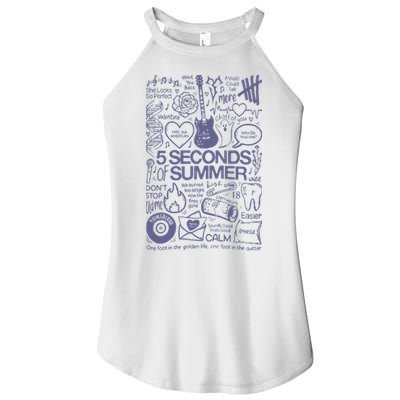 5 Seconds Of Summer Women's Perfect Tri Rocker Tank