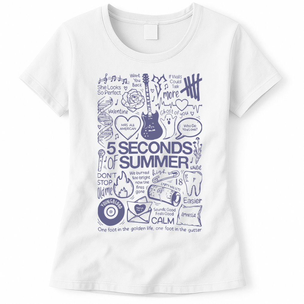 5 Seconds Of Summer Womens T-Shirt